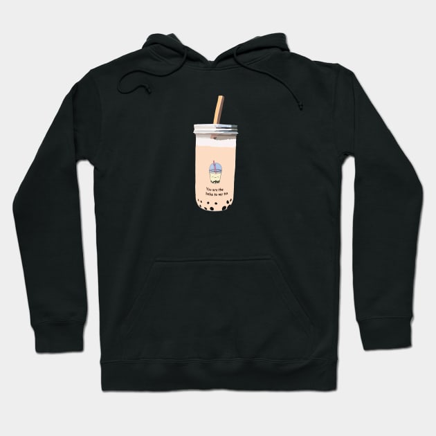 Boba tea Hoodie by Artofcuteness